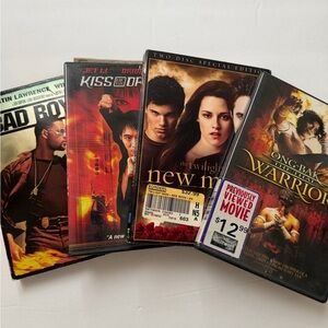 Assorted DVD Movies 4 fo $10
